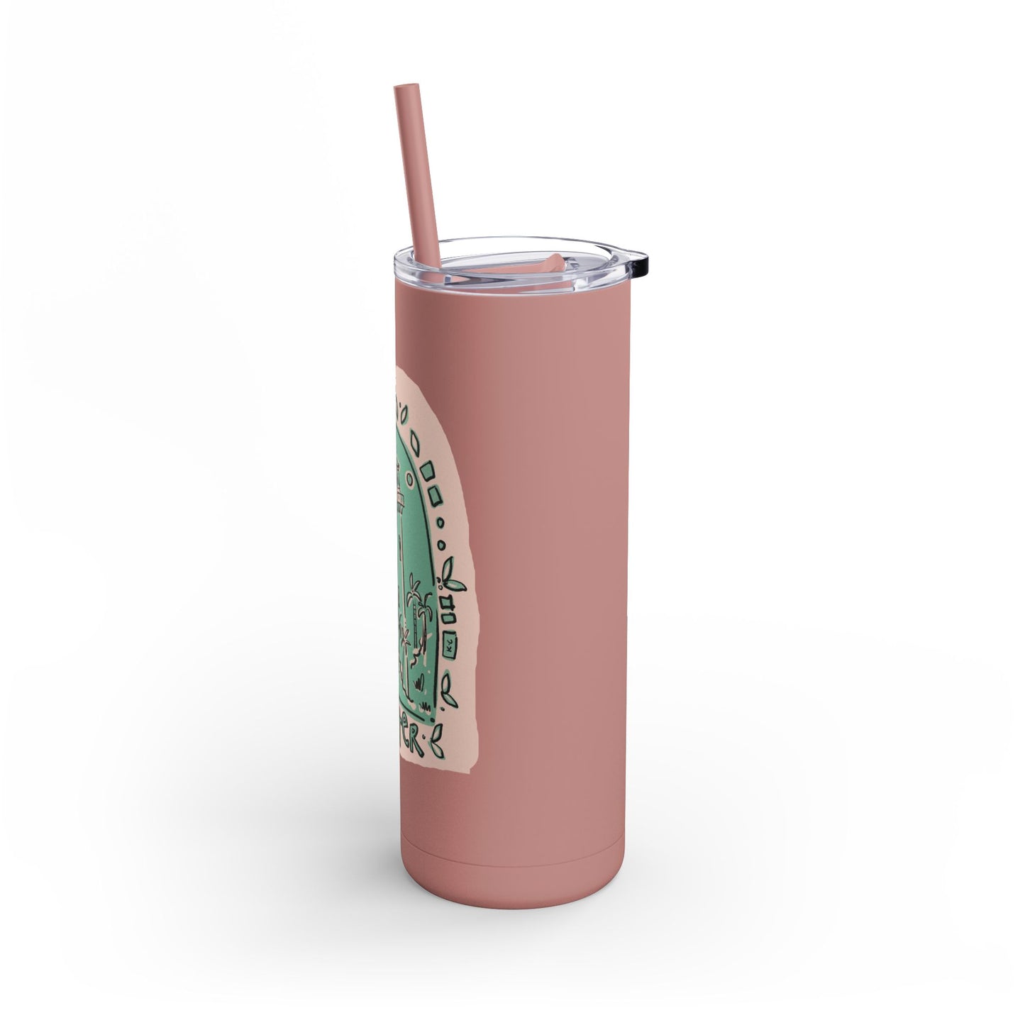 Jupiter Lighthouse Skinny Matte Tumbler, 20oz