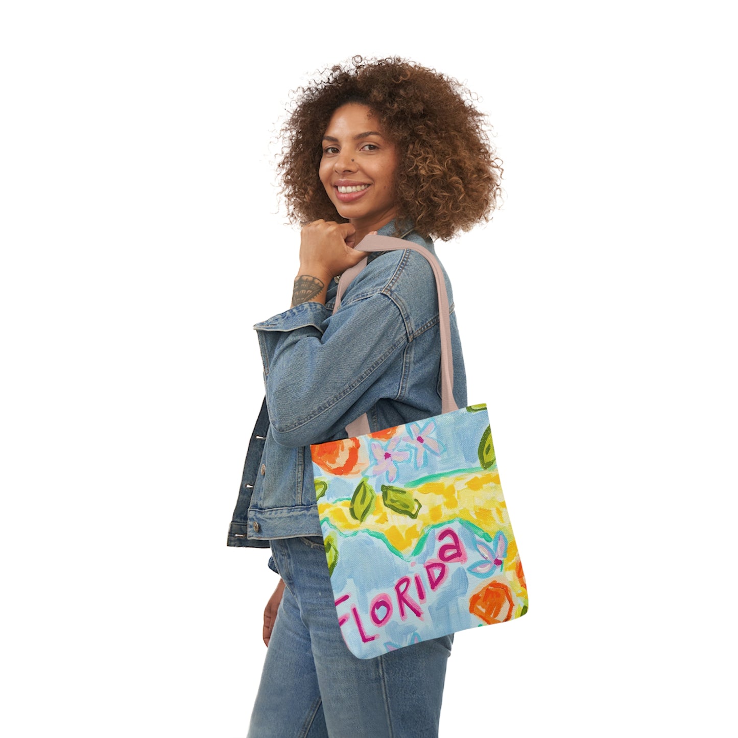 Florida Canvas Tote Bag