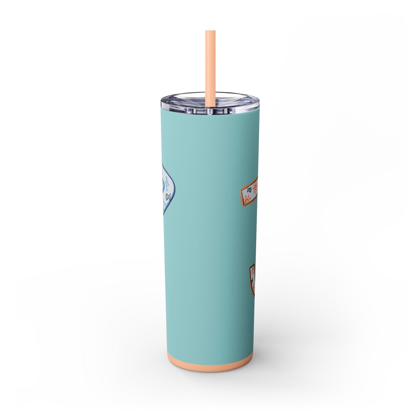 "JUP" Jupiter FL Skinny Tumbler with Straw, 20oz