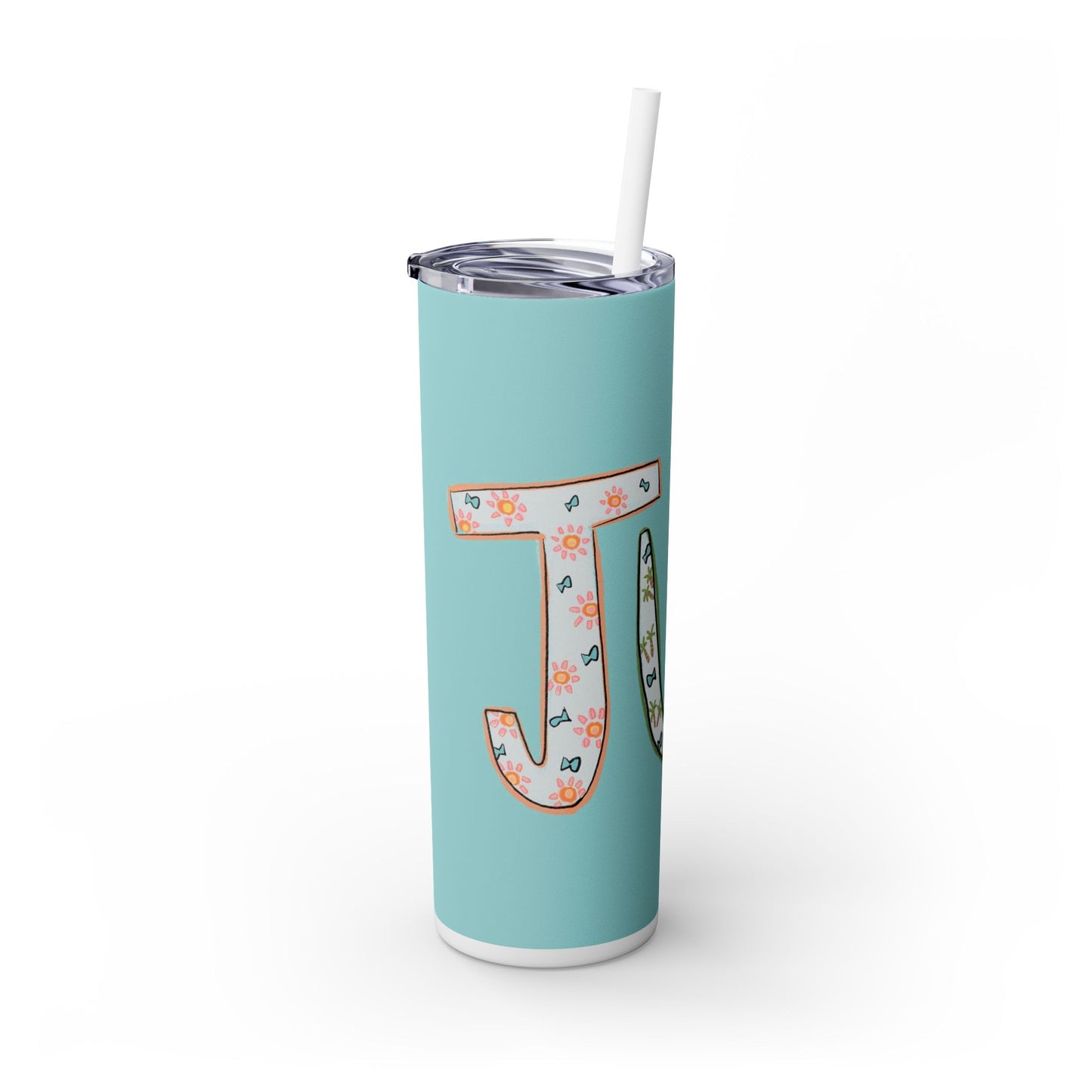 "JUP" Jupiter FL Skinny Tumbler with Straw, 20oz