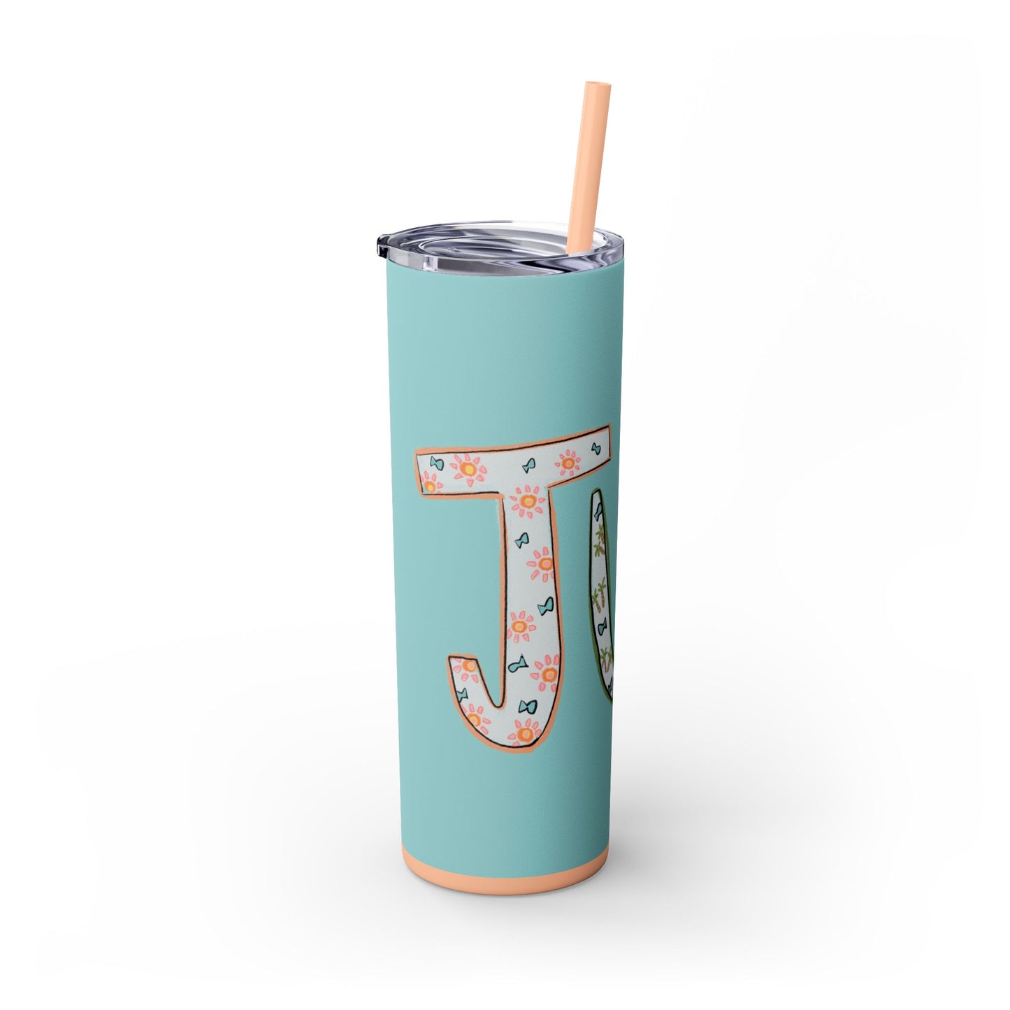 "JUP" Jupiter FL Skinny Tumbler with Straw, 20oz