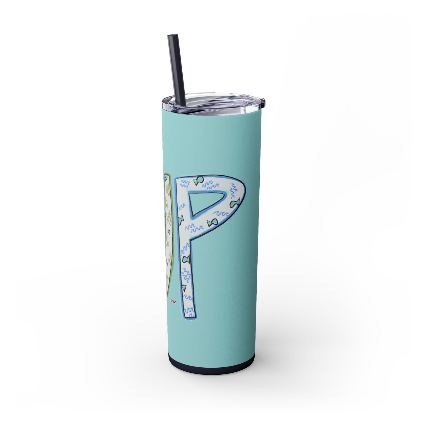 "JUP" Jupiter FL Skinny Tumbler with Straw, 20oz